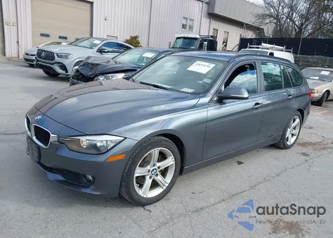 2014 BMW 328D xDrive из США, поврежденный, VIN WBA3K5C52EKT33952